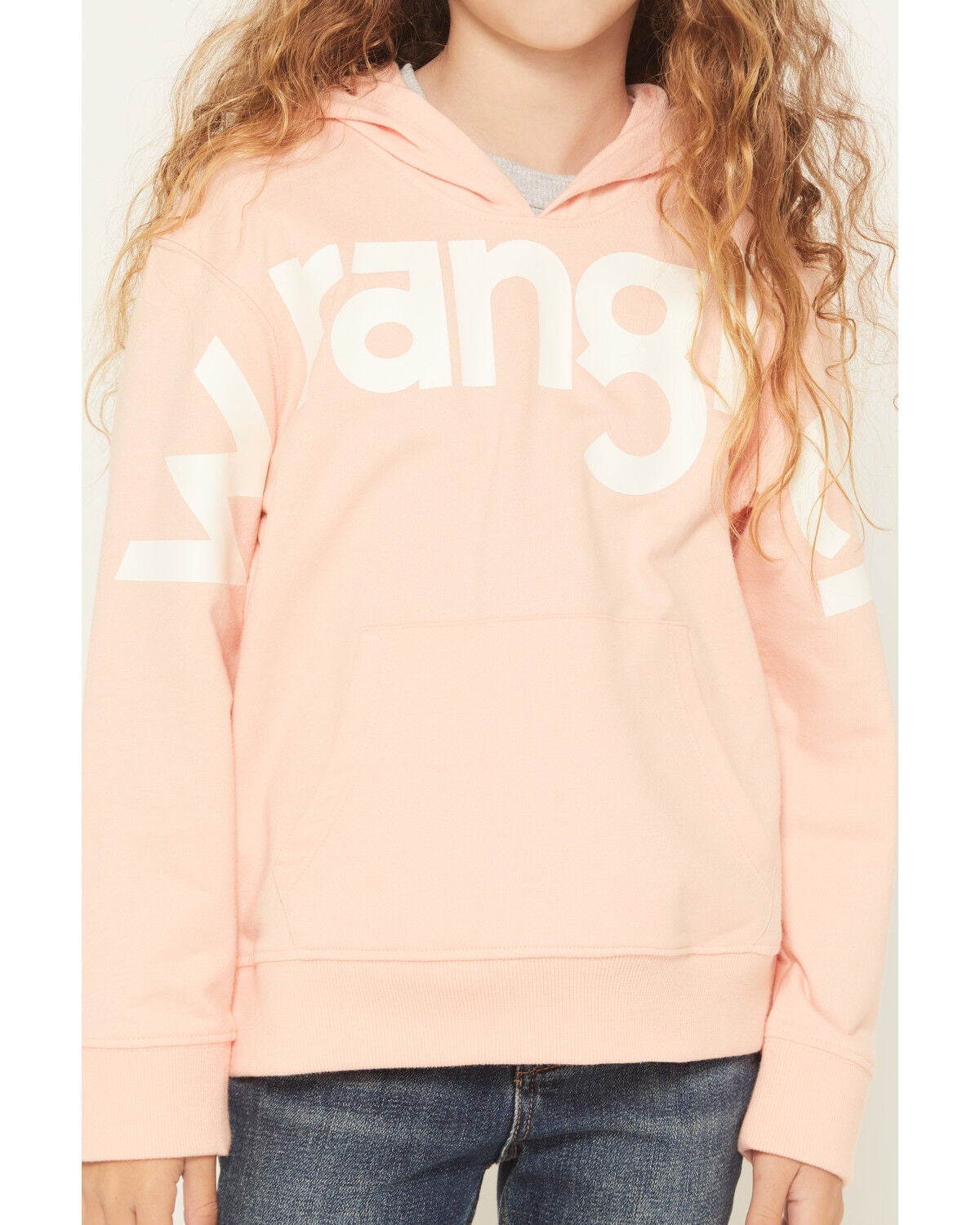 Image #3 - Wrangler Girls' Classic Logo Hoodie, , hi-res