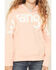 Image #3 - Wrangler Girls' Classic Logo Hoodie, , hi-res