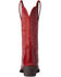 Image #3 - Ariat Women's Rosy Red Heritage R Toe Stretch Fit Full-Grain Western Boot - Round Toe, Red, hi-res