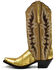 Image #3 - Dan Post Women's Eel Exotic Western Boot - Snip Toe, Gold, hi-res