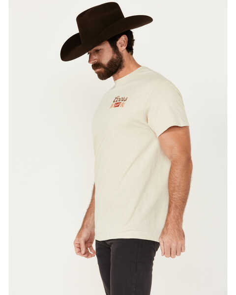 Image #4 - Changes Men's Coors Desert Skyline Short Sleeve Graphic T-Shirt , Natural, hi-res