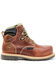 Hawx Women's Platoon Waterproof Work Boots - Composite Toe, Brown, hi-res