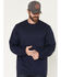 Image #2 - Hawx Men's FR Built Tough Long Sleeve Graphic Work T-Shirt, Dark Blue, hi-res