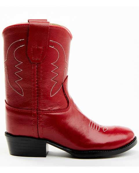 Image #2 - Shyanne Toddler Girls' Little Rosa Western Boot - Round Toe, Red, hi-res