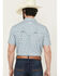 Image #4 - RANK 45® Men's Lozy Medallion Print Short Sleeve Snap Performance Western Shirt, White, hi-res