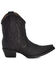 Image #2 - Circle G Women's Inlay Western Booties - Snip Toe, Black, hi-res