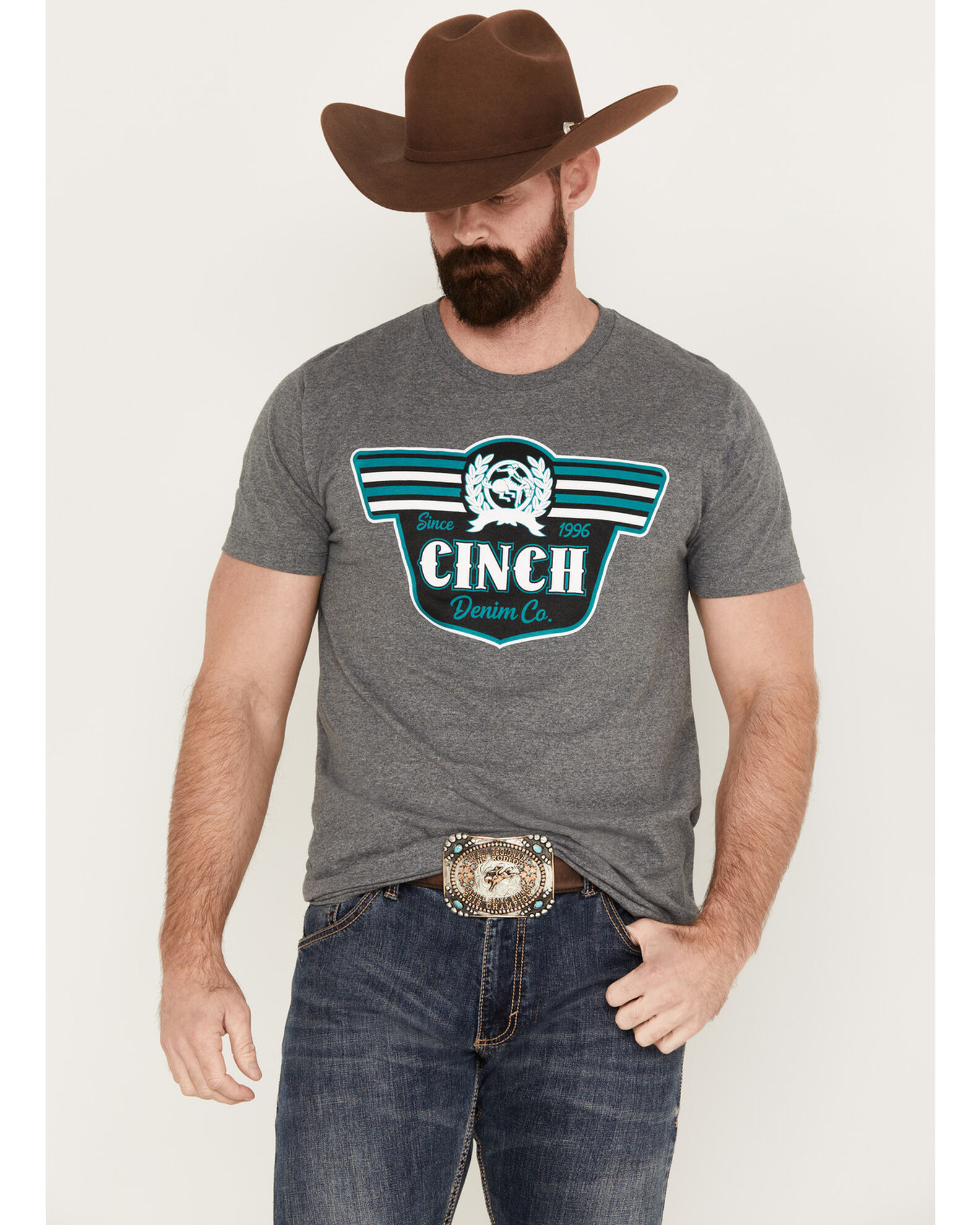 Cinch discount logo shirts