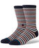 Image #1 - Stance Men's Chiclets Waffle Knit Crew Socks, Multi, hi-res