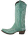 Image #3 - Lane Women's Saratoga Western Boots - Snip Toe, Turquoise, hi-res