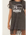 Image #3 - Blended Women's Country Heart Short Sleeve Mini T-Shirt Dress, Black, hi-res