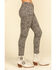 Rock & Roll Denim Women's Leopard Print Skinny Jeans , Blue, hi-res