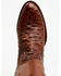 Image #6 - Cody James Black 1978® Men's Chapman Exotic Full-Quill Ostrich Western Boots - Medium Toe , Cognac, hi-res