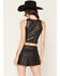 Image #4 - Idyllwind Women's Lazaro Boot Stitch Faux Leather Vest, Black, hi-res
