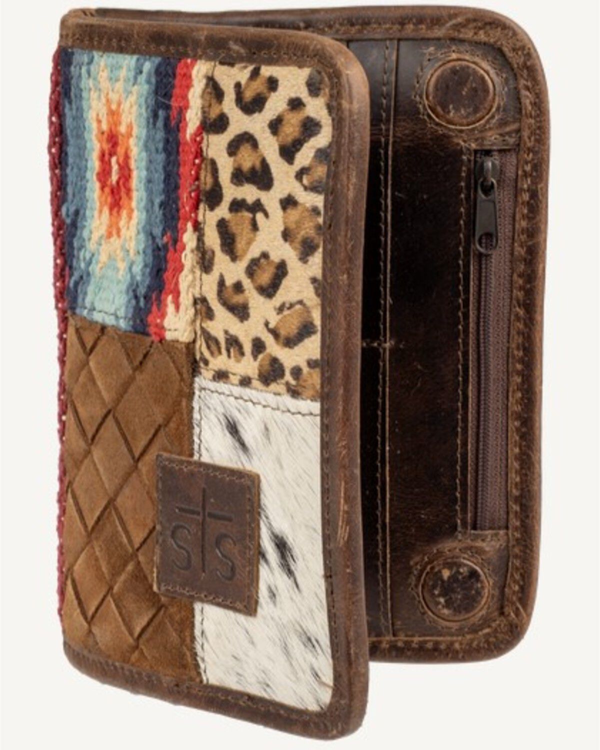 Image #4 - STS Ranchwear By Carroll Women's Chaynee Mountain Magnetic Wallet, Multi, hi-res