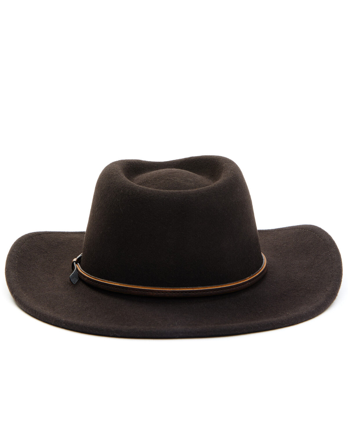 Image #3 - Cody James Men's Felt Western Fashion Hat, Brown, hi-res