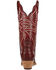 Image #5 - Dan Post Women's Concorde Exotic Caiman Western Boots - Snip Toe, Red, hi-res