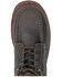 Image #6 - Hoss Men's DieHard Moc Waterproof Work Boots - Composite Toe, Dark Brown, hi-res