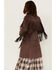 Image #4 - Powder River Outfitters Women's Suede Fringe Coat, Brown, hi-res