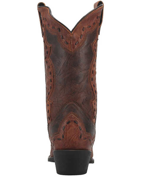 Image #5 - Laredo Men's Ronnie Western Boots - Snip Toe, Rust Copper, hi-res