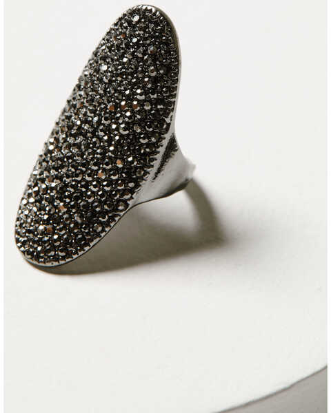 Image #2 - Shyanne Women's Enchanted Forest Pewter Sparkle Statement Ring, Pewter, hi-res