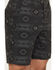 Image #2 - Rock & Roll Denim Men's Southwestern Print Stretch Chino Shorts, Black, hi-res