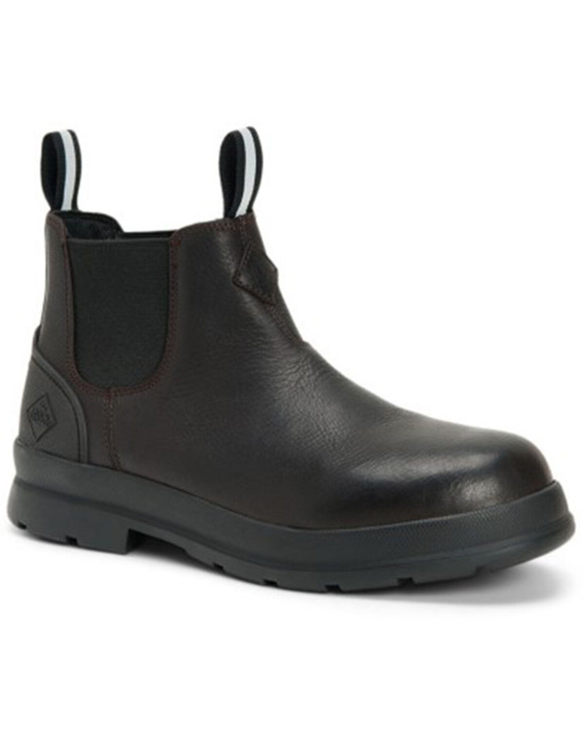 Image #1 - Muck Boots Men's Chore Farm Leather Chelsea Boots - Soft Toe, Black, hi-res