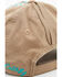 Image #3 - Catchfly Women's Southwestern Print Embroidered Distressed Ponytail Ball Cap, Multi, hi-res