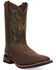 Image #1 - Laredo Men's Trailblazer Performance Western Boots - Broad Square Toe, Brown, hi-res