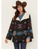 Image #1 - Powder River Outfitters Women's Southwestern Print Sherpa-Lined Jacquard Coat, , hi-res