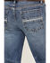 Image #4 - RANK 45® Men's Iron Horse Stackable Straight Dark Wash Heavy Still Stretch Denim Jeans, Dark Wash, hi-res