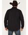 Image #4 - Moonshine Spirit&reg; Men's Thunder Solid Snap Shirt Jacket, Black, hi-res