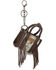 Image #1 - Wrangler Cowhide Mini Handbag Charm, Coffee, hi-res
