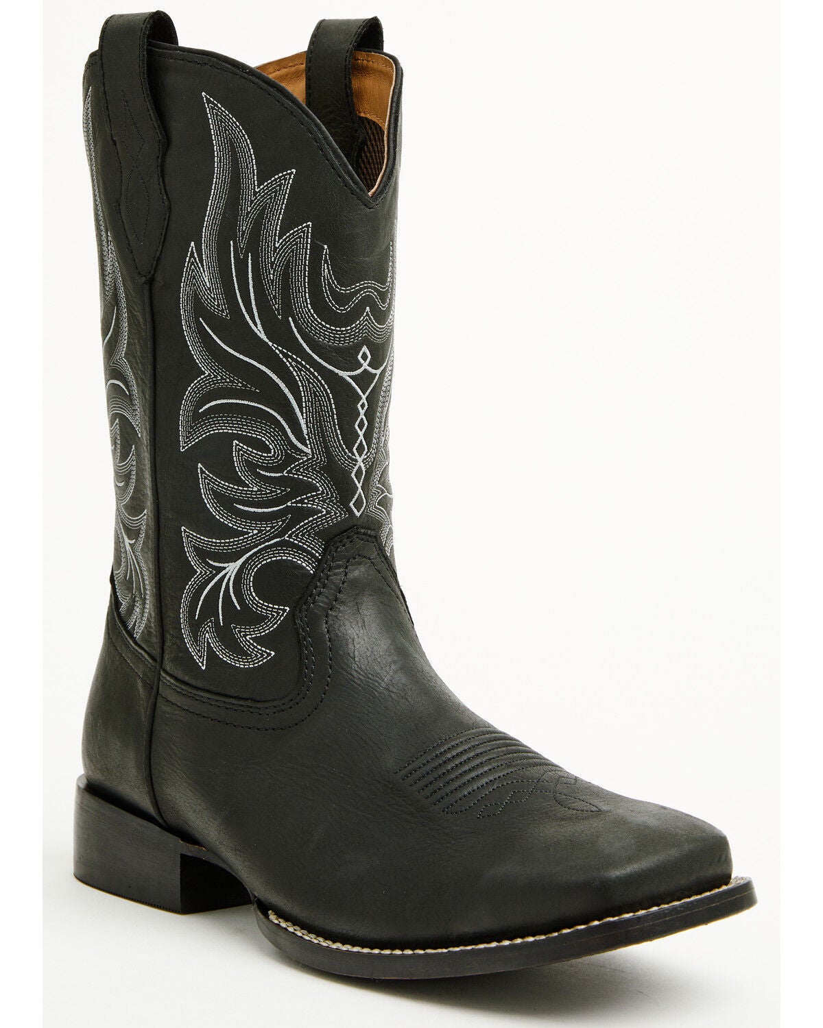 Image #1 - Cody James Cush Core&reg; Men's Spartan Western Boots - Broad Square Toe, Black, hi-res