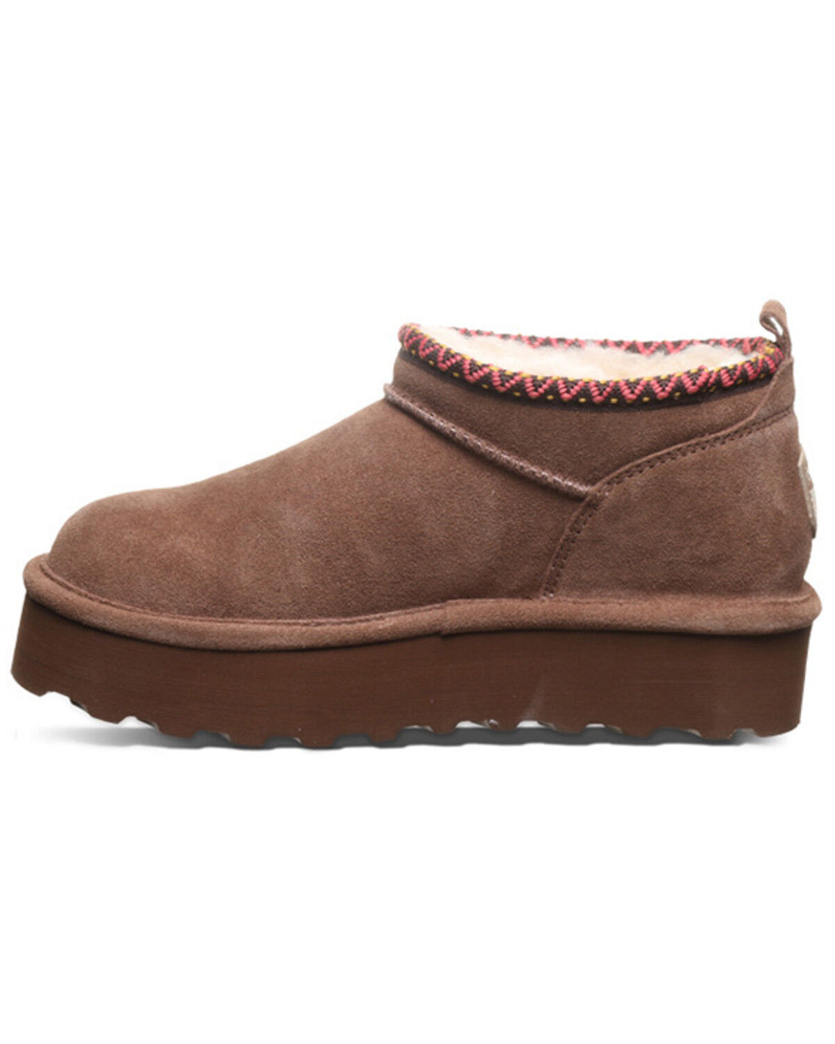 Image #3 - Bearpaw Women's Retro Super Shorty Deco Casual Boots, Brown, hi-res