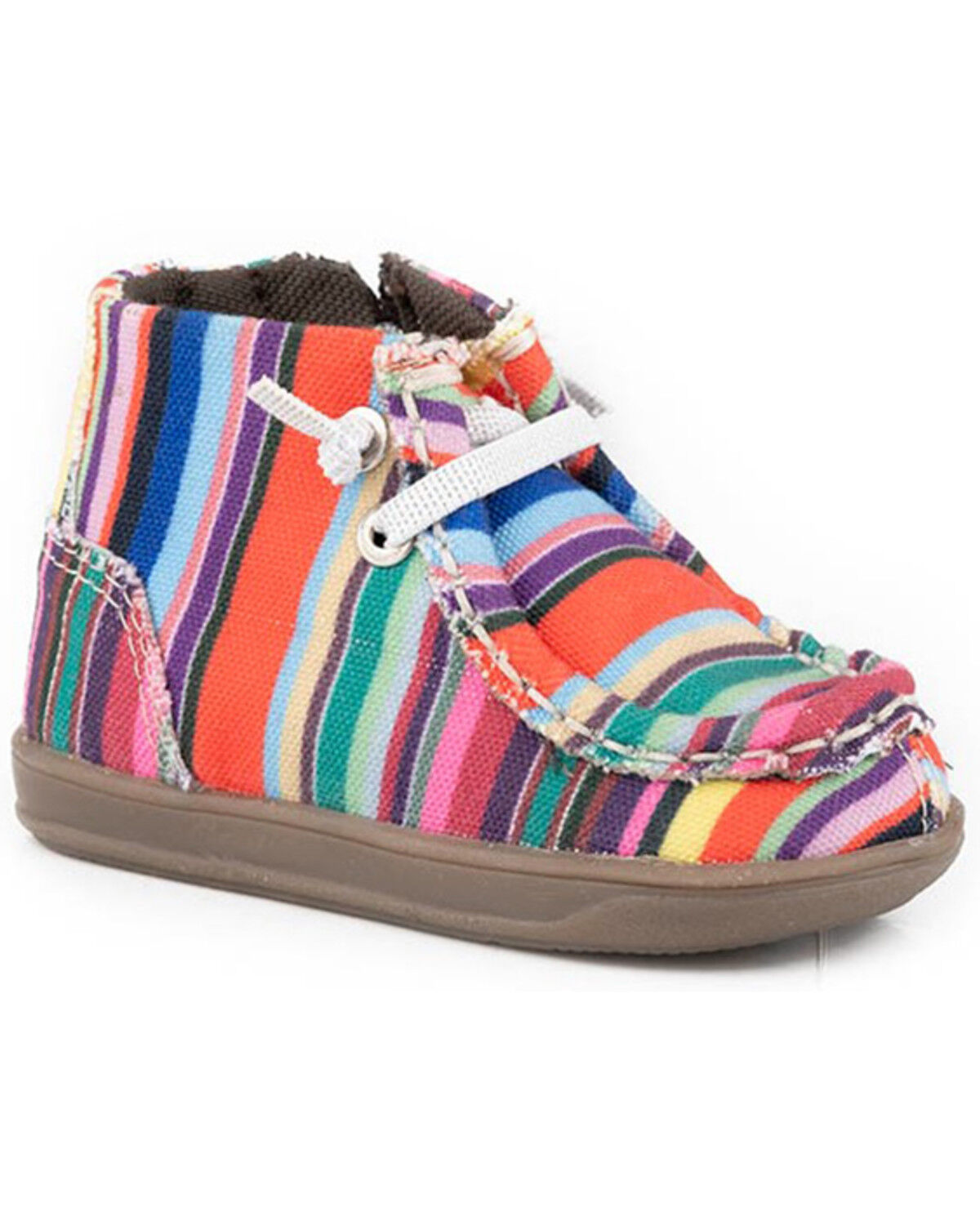 Image #1 - Roper Infant Girls' Tommie Casual Shoes - Moc Toe, Pink, hi-res