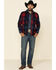 Image #2 - Pendleton Men's Navy Heston Button-Front Wool Shirt Jacket, , hi-res