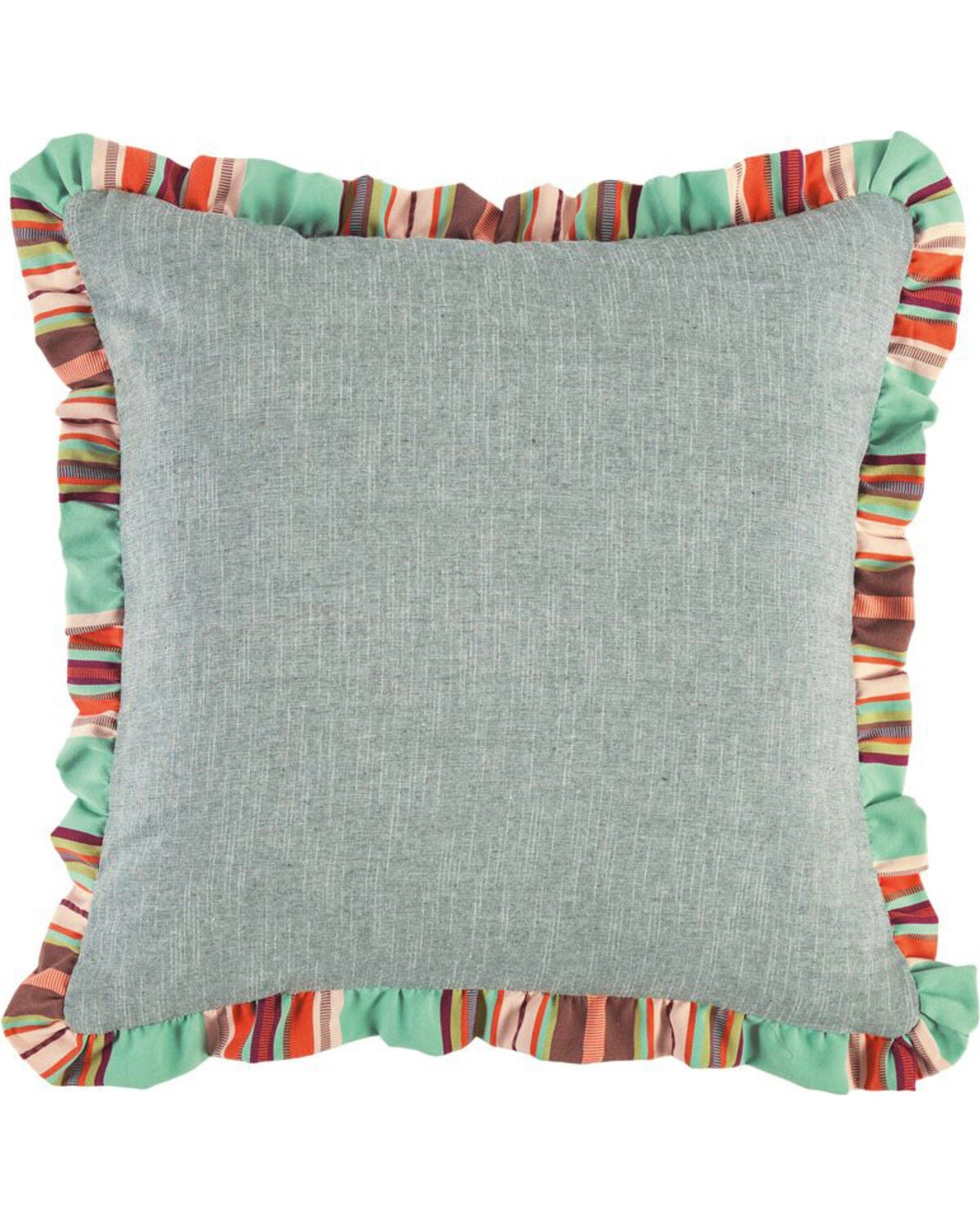 light blue euro sham