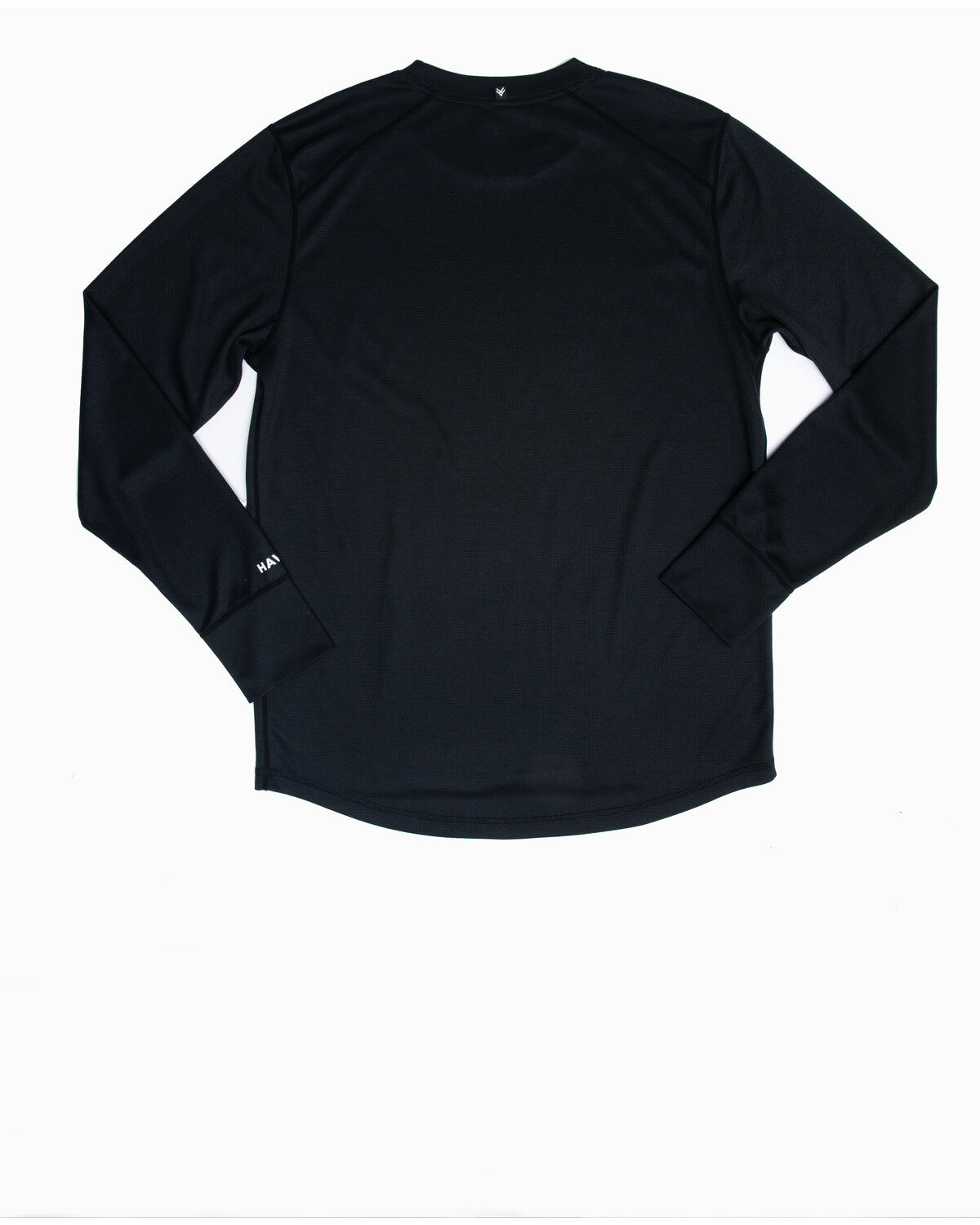 Image #4 - Hawx Men's Black Mid-Weight Base Layer Thermal Long Sleeve Work Shirt - Tall, Black, hi-res