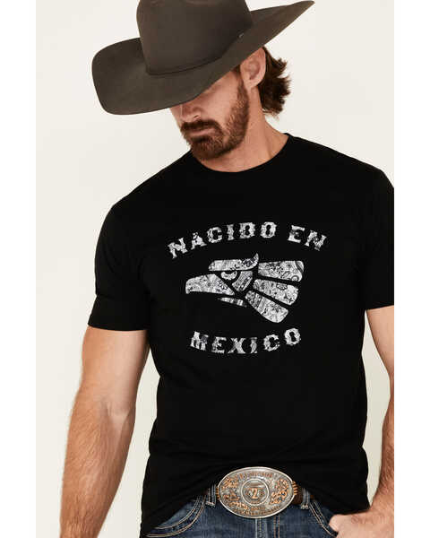 Image #4 - Cody James Men's Mexico Eagle Graphic Short Sleeve T-Shirt , Black, hi-res