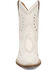 Image #4 - Dingo Women's Precious Western Booties - Snip Toe, White, hi-res