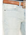 Image #2 - Cody James Men's Settler Light Wash Slim Straight Stretch Denim Jeans, Light Wash, hi-res