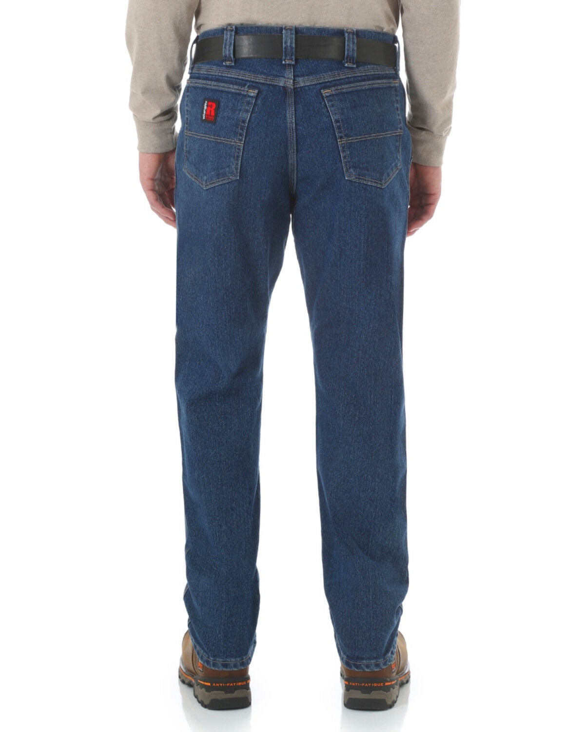 Wrangler Riggs Men's Advanced Comfort Straight Work Jeans, Midstone, hi-res
