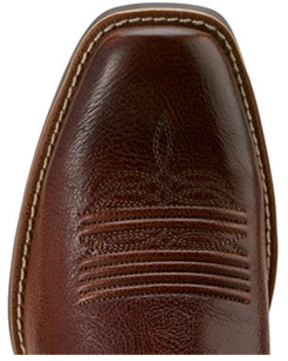 Image #4 - Ariat Men's Hustler Tall Western Boots - Square Toe, Brown, hi-res