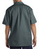 Image #2 - Dickies Men's Short Sleeve Twill Work Shirt - Big & Tall-Folded, Green, hi-res