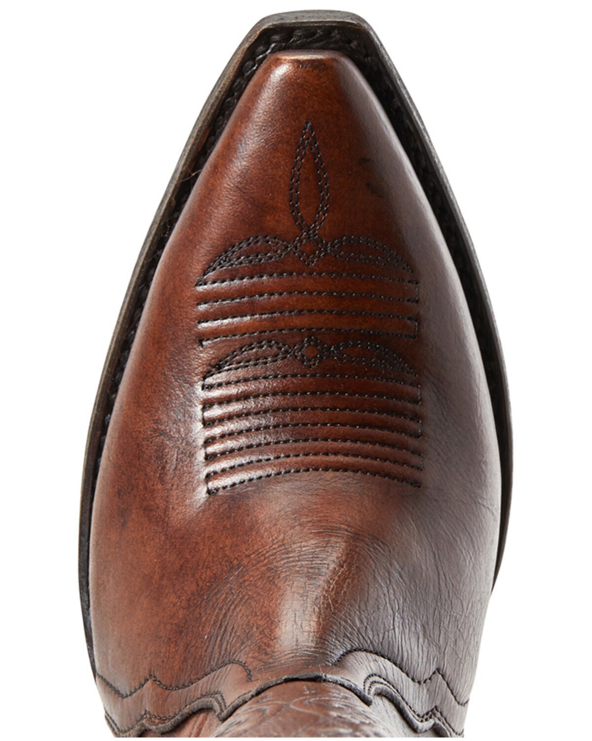 Image #3 - Ariat Women's Platinum Rich Cognac Western Boots - Snip Toe, , hi-res