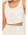 Image #3 - Wonderwest Women's Soutache Bustier, White, hi-res