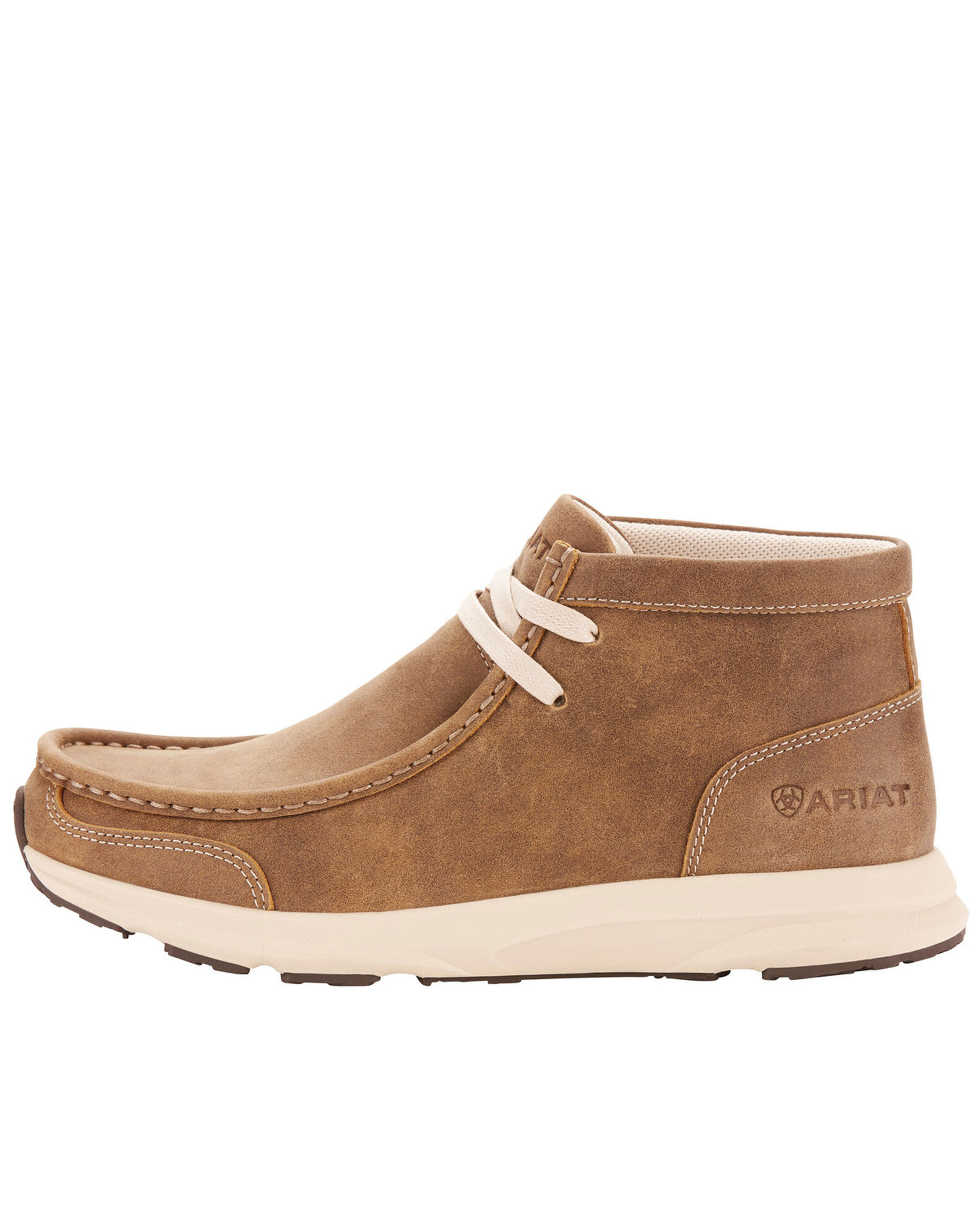 Image #2 - Ariat Women's Spitfire Brown Bomber Boots - Moc Toe, Brown, hi-res