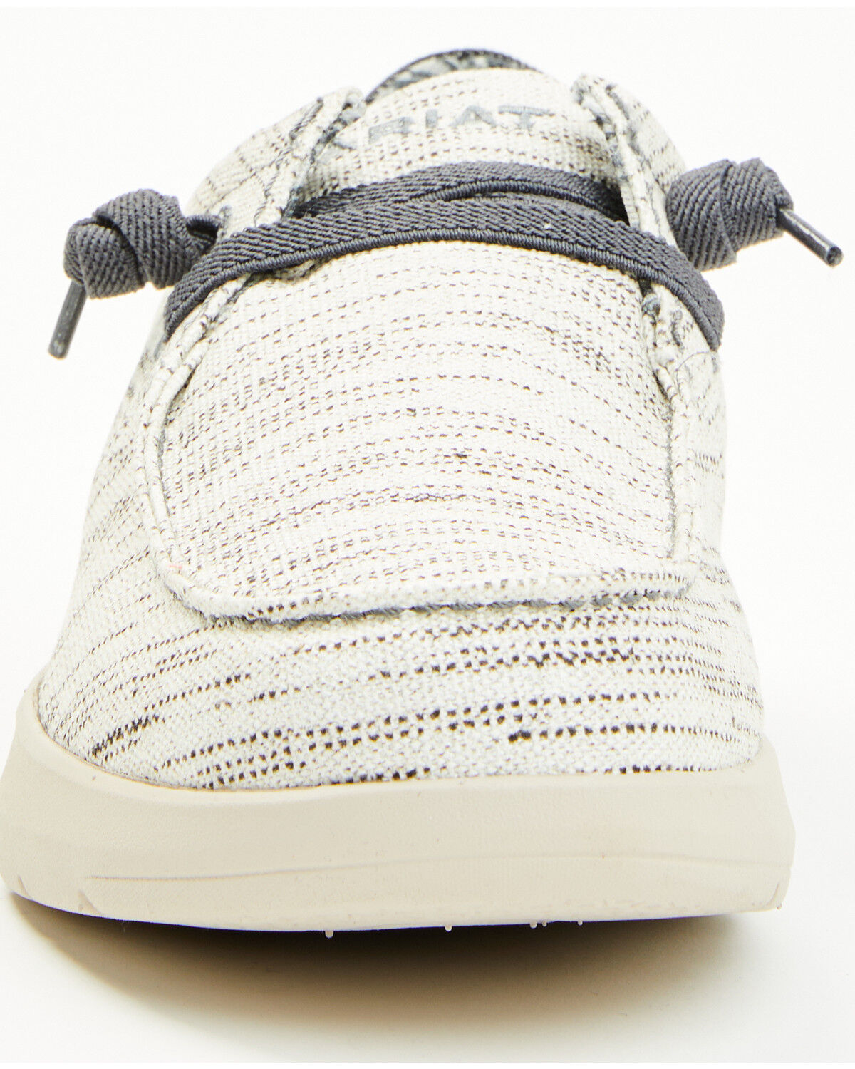 Image #5 - Ariat Men's Hilo Stretch Lace Casual Shoes - Moc Toe, White, hi-res
