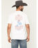 Image #1 - Cowboy Hardware Men's In God We Trust Short Sleeve Graphic T-Shirt, White, hi-res