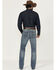 Image #3 - Blue Ranchwear Men's Bronson Slim Straight Stretch Denim Jeans, Medium Wash, hi-res